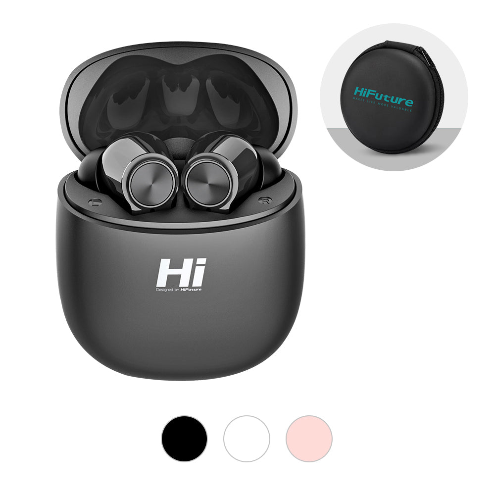 Black FlyBuds Pro TWS Earbuds- HiFuture